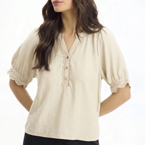 InFront - In Front Bianca Bluse - Cream  