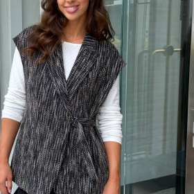 Gustav Kanea Vest - Black