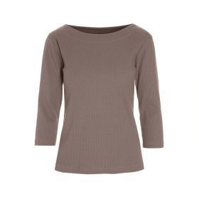 Bitte Kai Rand Naibu Rib Bluse - Deer Bitte Kai Rand Naibu Rib Bluse - Deer