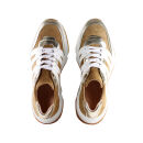 Billi Bi Gold Sneakers