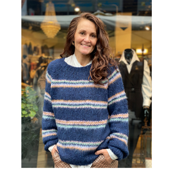 Black Colour - Black Colour Tilde Knit Sweater