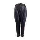 Black Colour - Black Colour Dante Leather Look Bukser