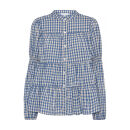 Continue - Continue Sanna Small Check Bluse Continue - Continue Sanna Small Check Bluse
