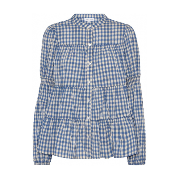Continue - Continue Sanna Small Check Bluse