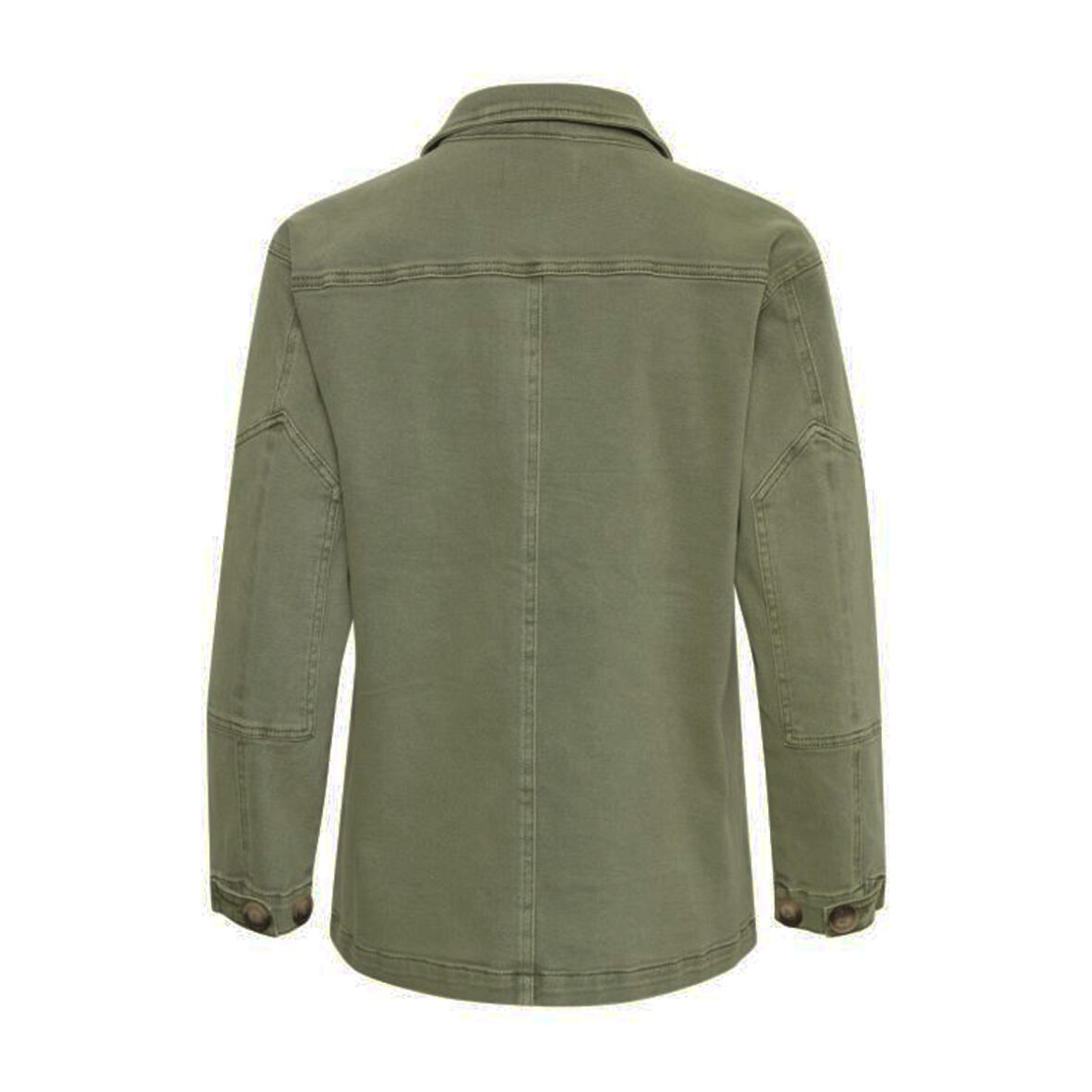 DENIM HUNTER - The Army Jacket Dusty Olive 10702709 - Jydepotten.dk Fri Fragt