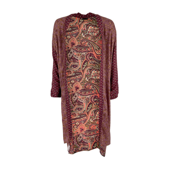 Black Colour - Black Colour Luna Multi Kimono