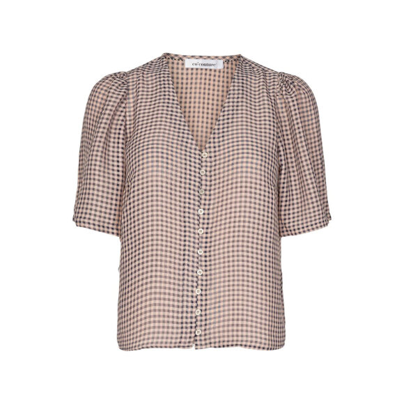 Co'couture - Co'couture Amalie Check Top