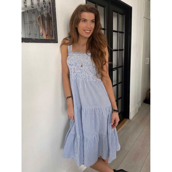 Continue - Continue Beth Stripe Kjole