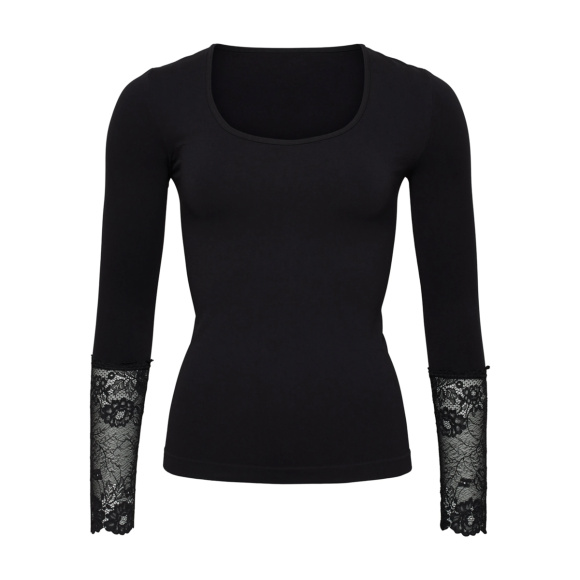 tim&simonsen - tim&simonsen Long Sleeve Lace T-shirt