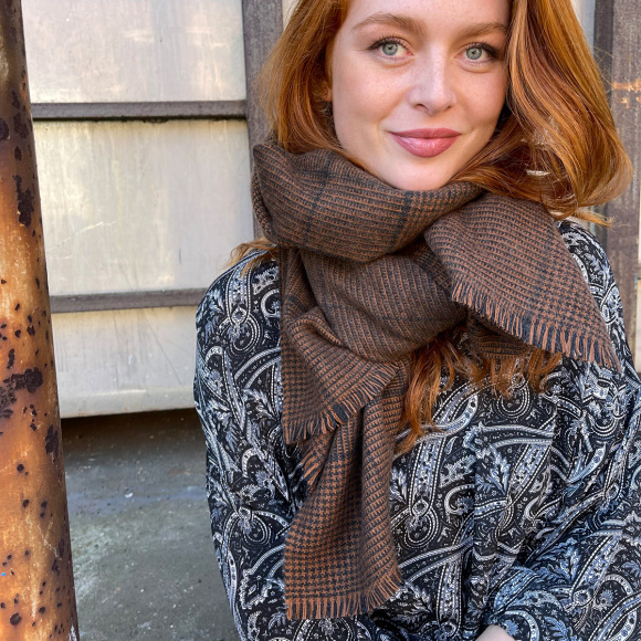 Black Colour - Black Colour Houston Ternet Tørklæde