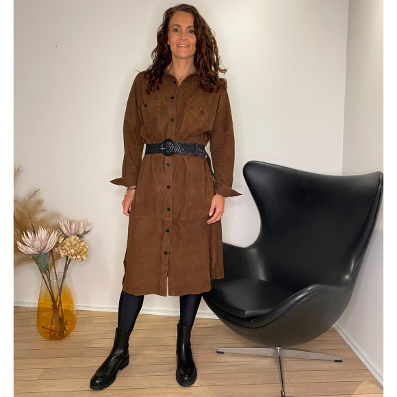 Depeche - Depeche Ruskinds Skjortekjole