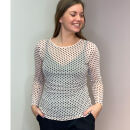 Continue - Continue Shannie Mesh Bluse Continue - Continue Shannie Mesh Bluse