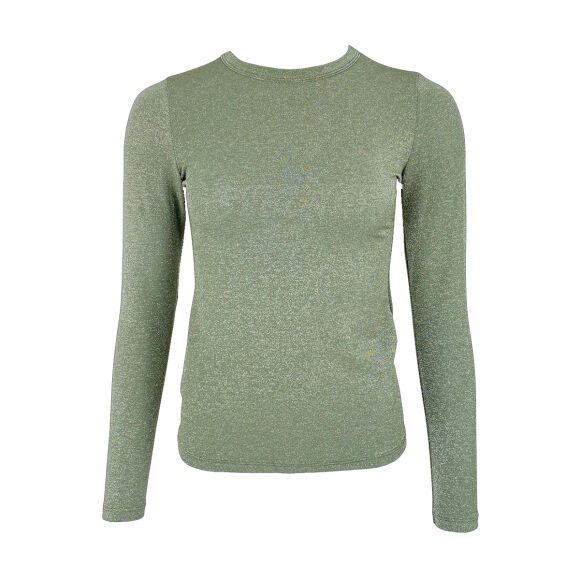 Black Colour - Black Colour Faye Mesh Bluse 