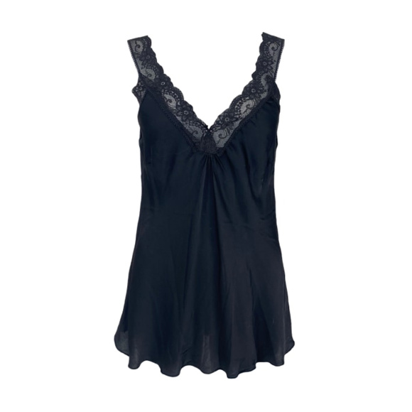 Black Colour - Black Colour Bea Lace Top