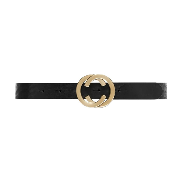 Depeche - Depeche Skindbælte med Statementspænde