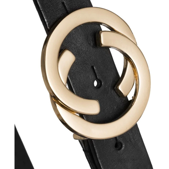 Depeche - Depeche Skindbælte med Statementspænde