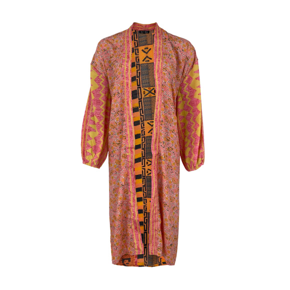 Black Colour - Black Colour Luna Lang Kimono