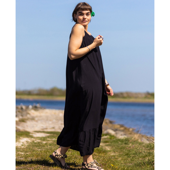 Black Colour - Black Colour Belle Stropkjole