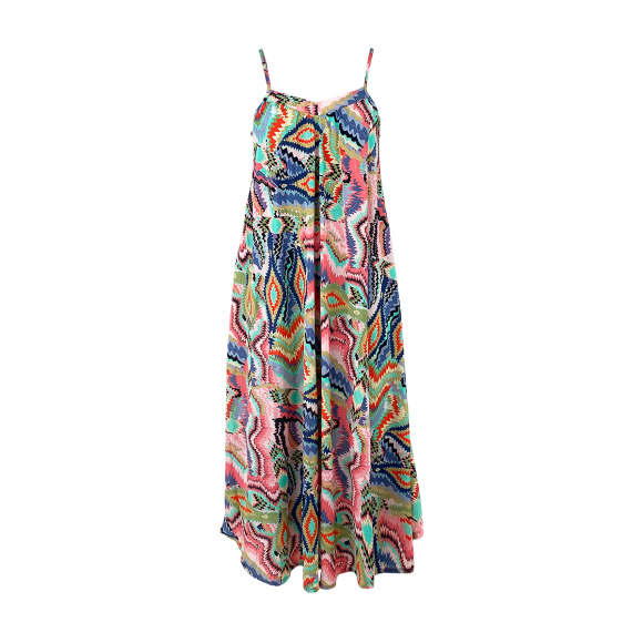 Black Colour - Black Colour Luna Vea Stropkjole