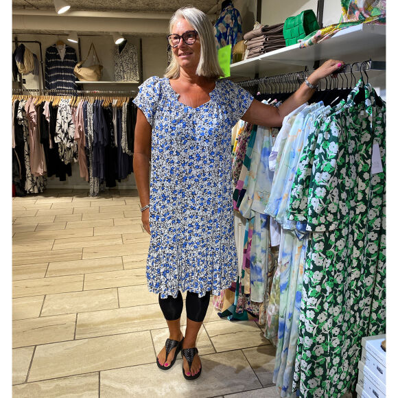 Co'couture - Co'couture Sunrise Crop Royal Flower Kjole