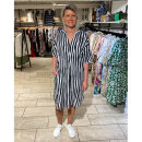 InFront - InFront Lino Striped Kjole InFront - InFront Lino Striped Kjole