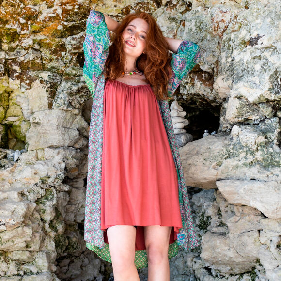 Black Colour - Black Colour Jennifer Kort Stropkjole