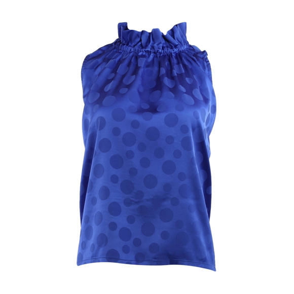 Continue - Continue Liva Dot Bluse