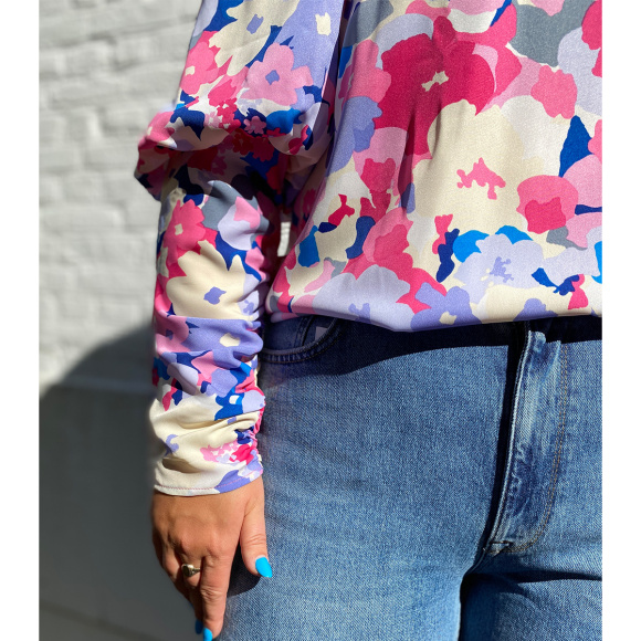 Co'couture - Co'couture Echo Flower Bluse 