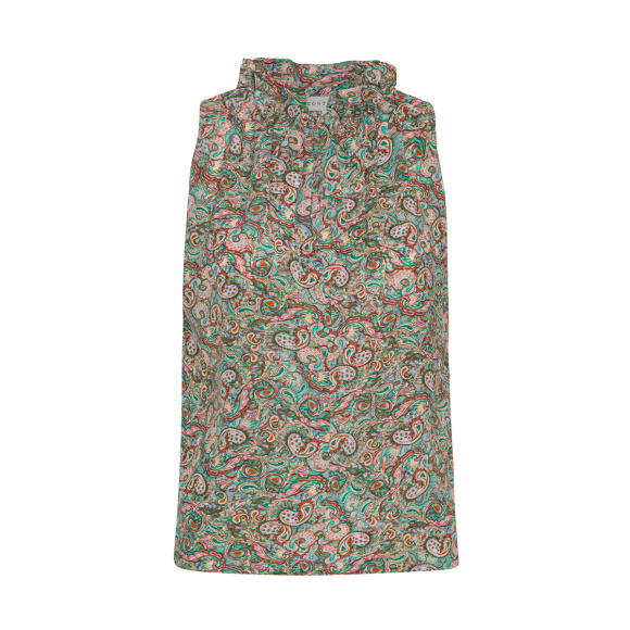 Continue - Continue Liva Paisley Bluse