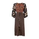 Black Colour - Black Colour Luna Multi V-neck Lang Kjole