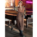 Black Colour - Black Colour Luna Multi V-neck Lang Kjole