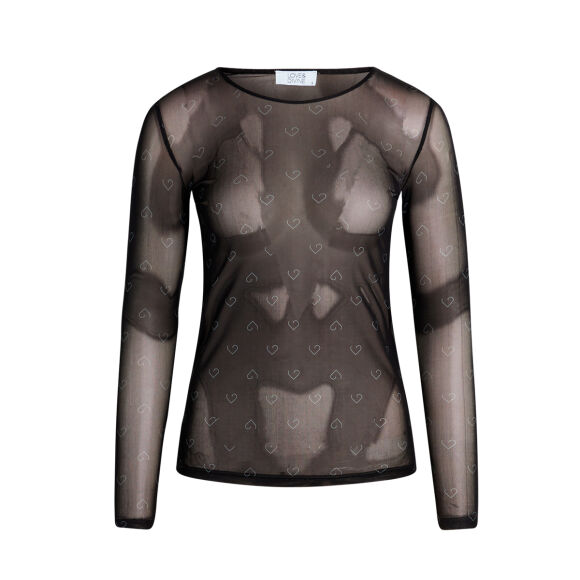 love&divine - Love & Divine Mesh Bluse