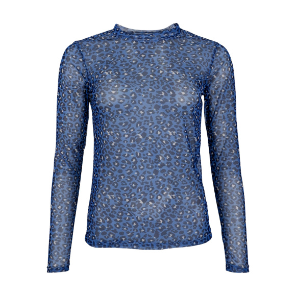 Black Colour - Black Colour Florence Mesh Bluse