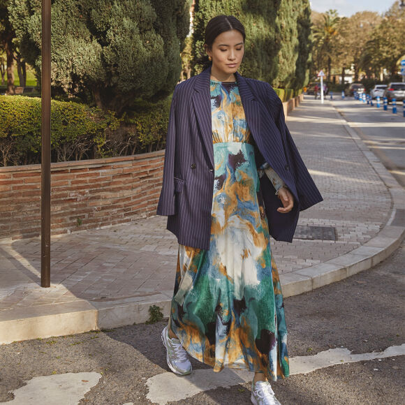 LOVE & DIVINE - love737-9 Kjole Multi Painting - Jydepotten.dk