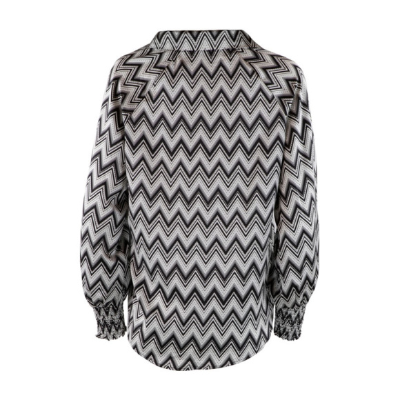 Continue - Continue Lecia Zig Zag Bluse 