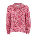 Continue - Continue Asta Soft Flower Bluse Continue - Continue Asta Soft Flower Bluse