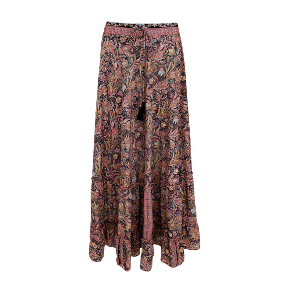 Black Colour - Black Colour Luna Maxi Frill Nederdel