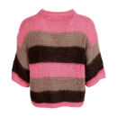 Black Colour - Black Colour Megan Striped Strik