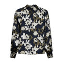 Neo Noir - Neo Noir Stone Faded Fall Bluse Neo Noir - Neo Noir Stone Faded Fall Bluse