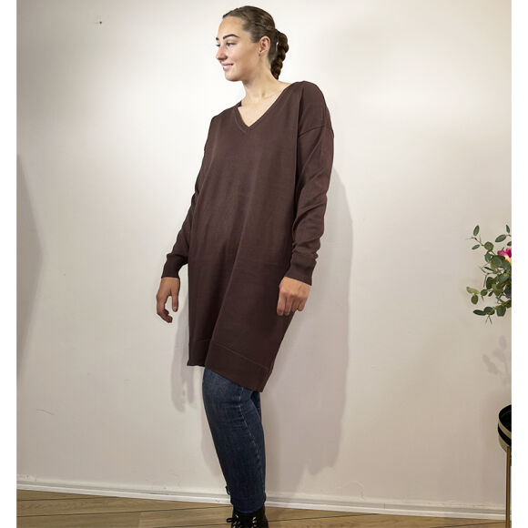 Soft Rebels - Soft Rebels Lea V-Neck strik Kjole