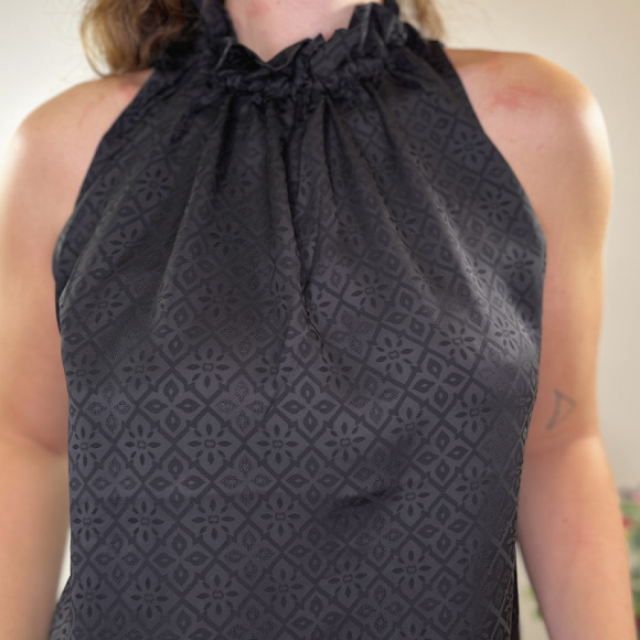 Continue - Continue Liva Print Top