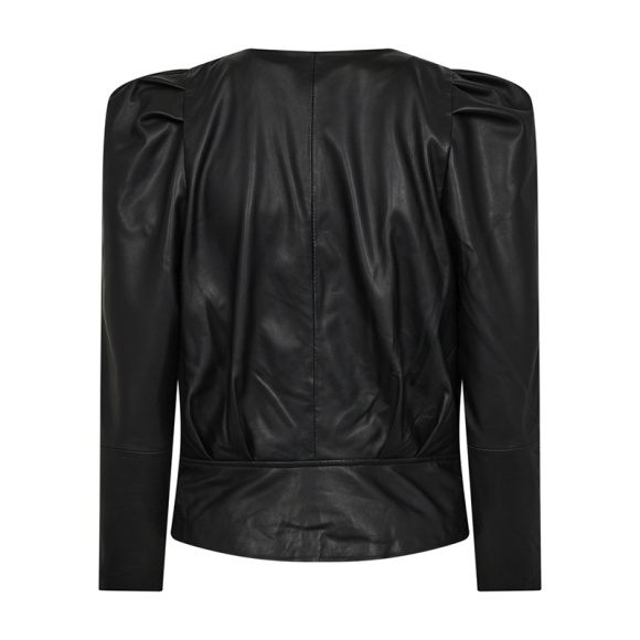 Co'couture - Co'couture Phoebe Drape Puff Bluse