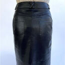 Notyz - Notyz Long Leather Nederdel