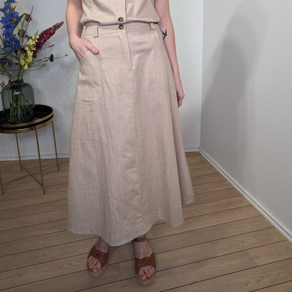 Black Colour - Black Colour Box A-Nederdel