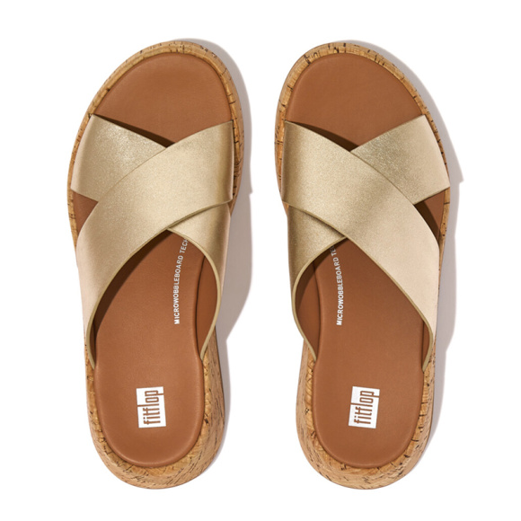 Fitflop Flatform Cross Slides Sandal