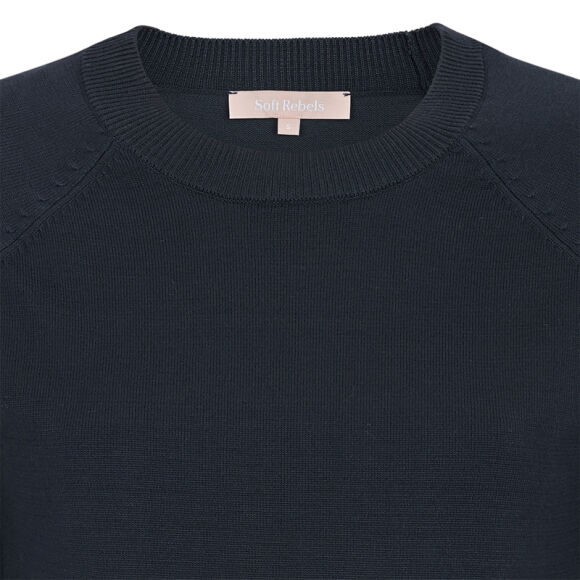 Soft Rebels - Soft Rebels SRMarla SS O-neck Strik