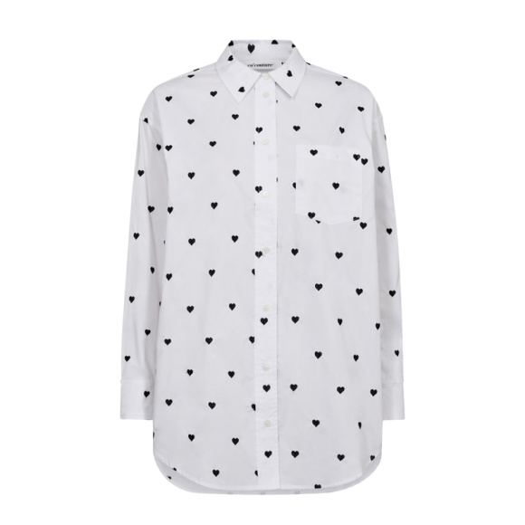 Co'couture - Co'couture Heart Oversize Skjorte