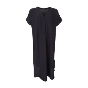 Black Colour Samos Kjole
