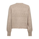 Co'couture - Co'couture Row Pointelle Puff Cardigan Co'couture - Co'couture Row Pointelle Puff Cardigan