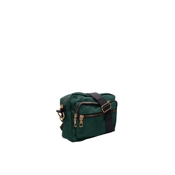 Black Colour - Black Colour Vanda Crossbody Bag